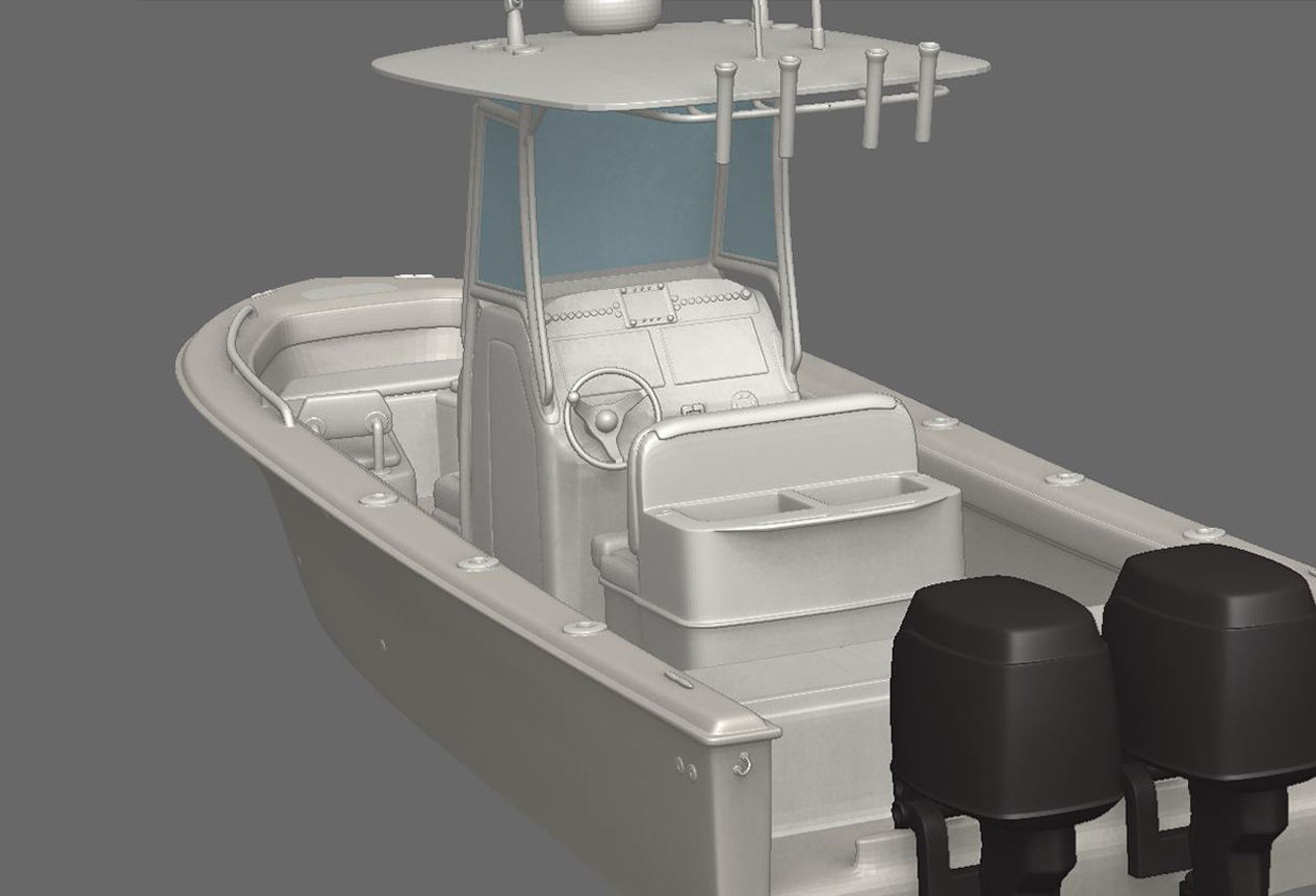 Fishing Boat 3D model_8