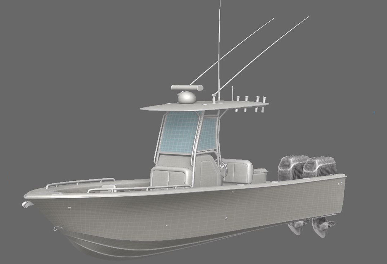 Fishing Boat 3D model_13