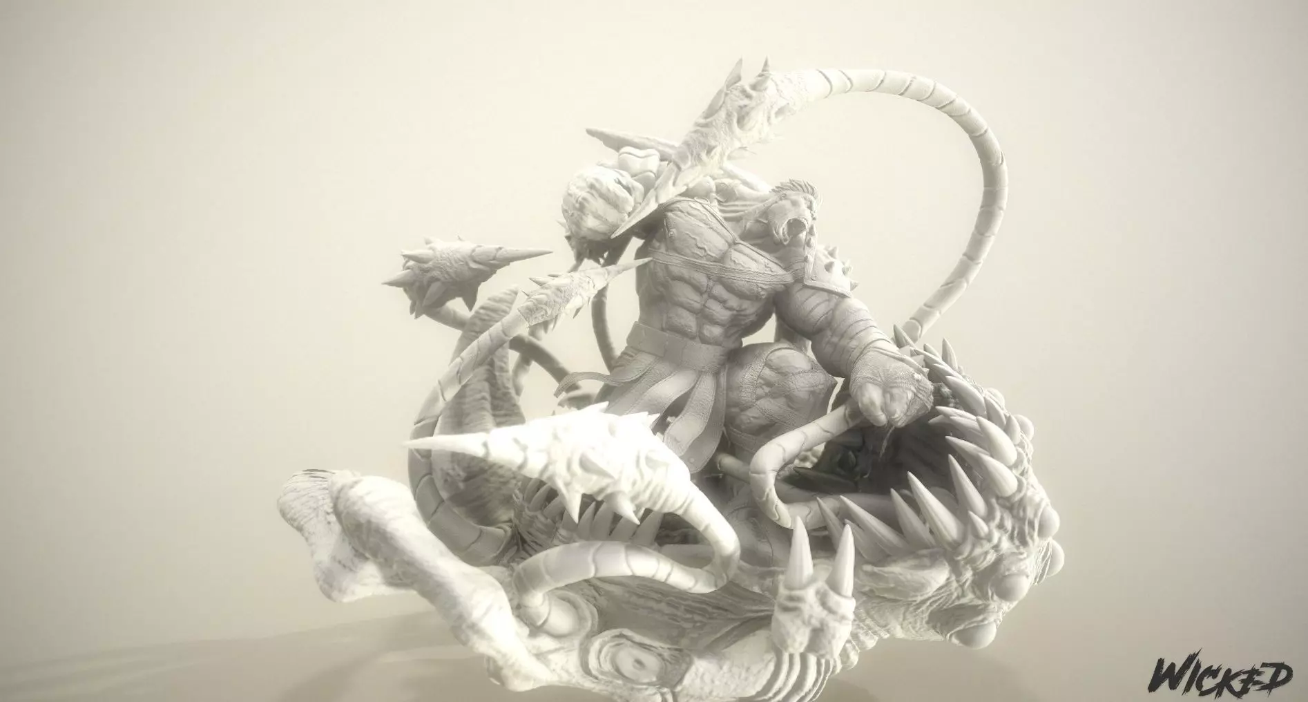 Wicked - The Hulk from Planet Hulk FREE Free 3D print model