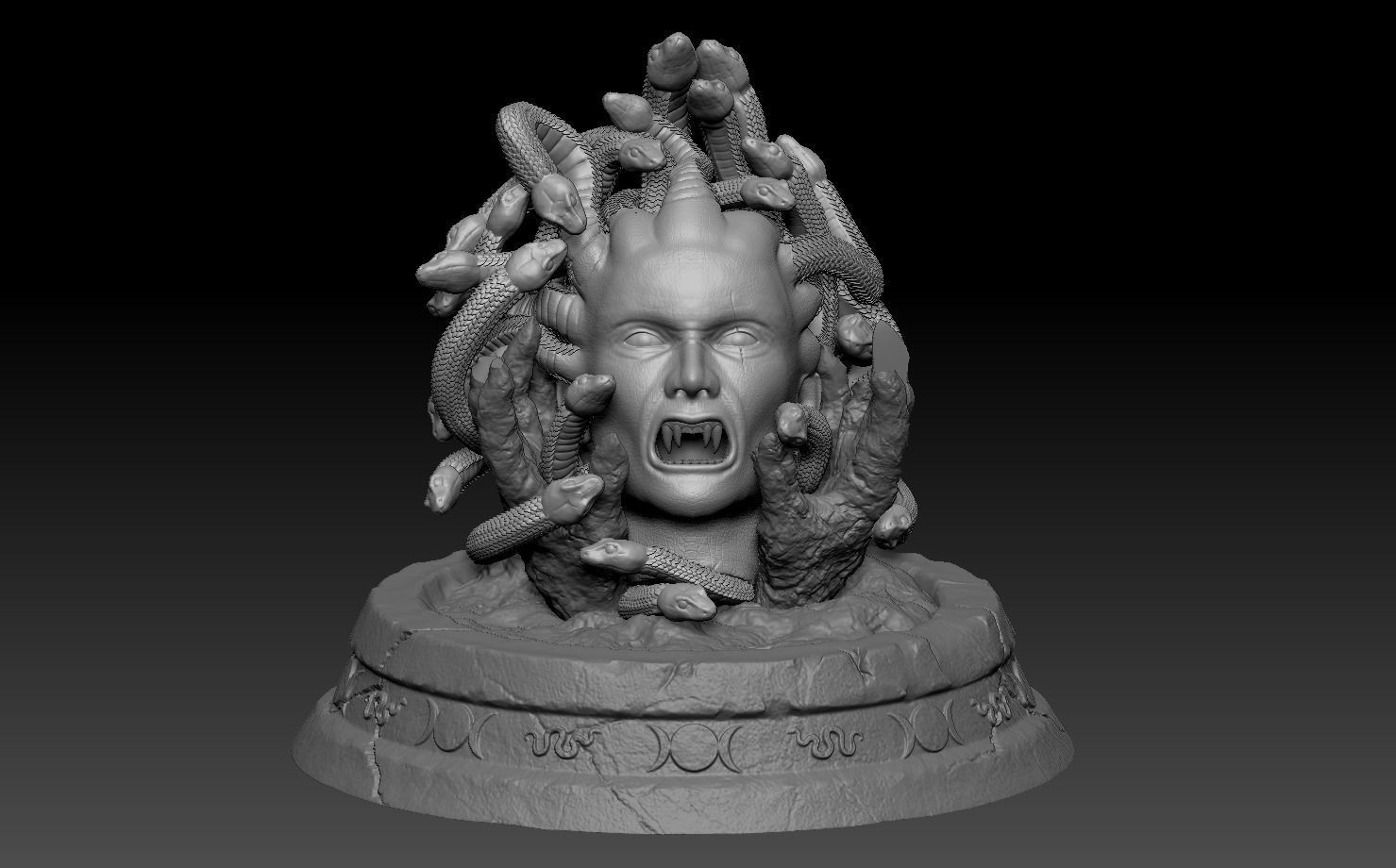 Medusa v2 3D print model_10
