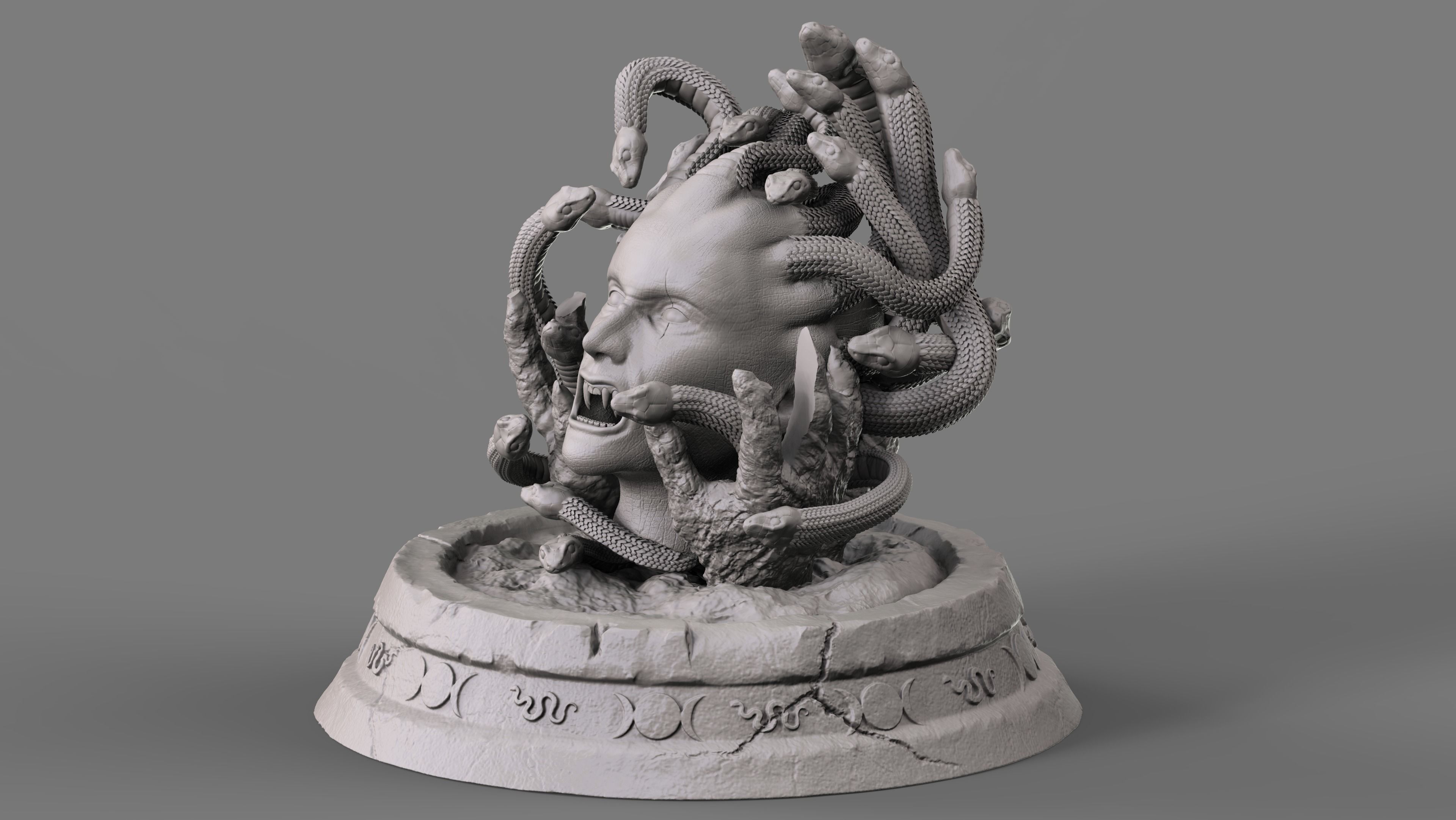 Medusa v2 3D print model_1