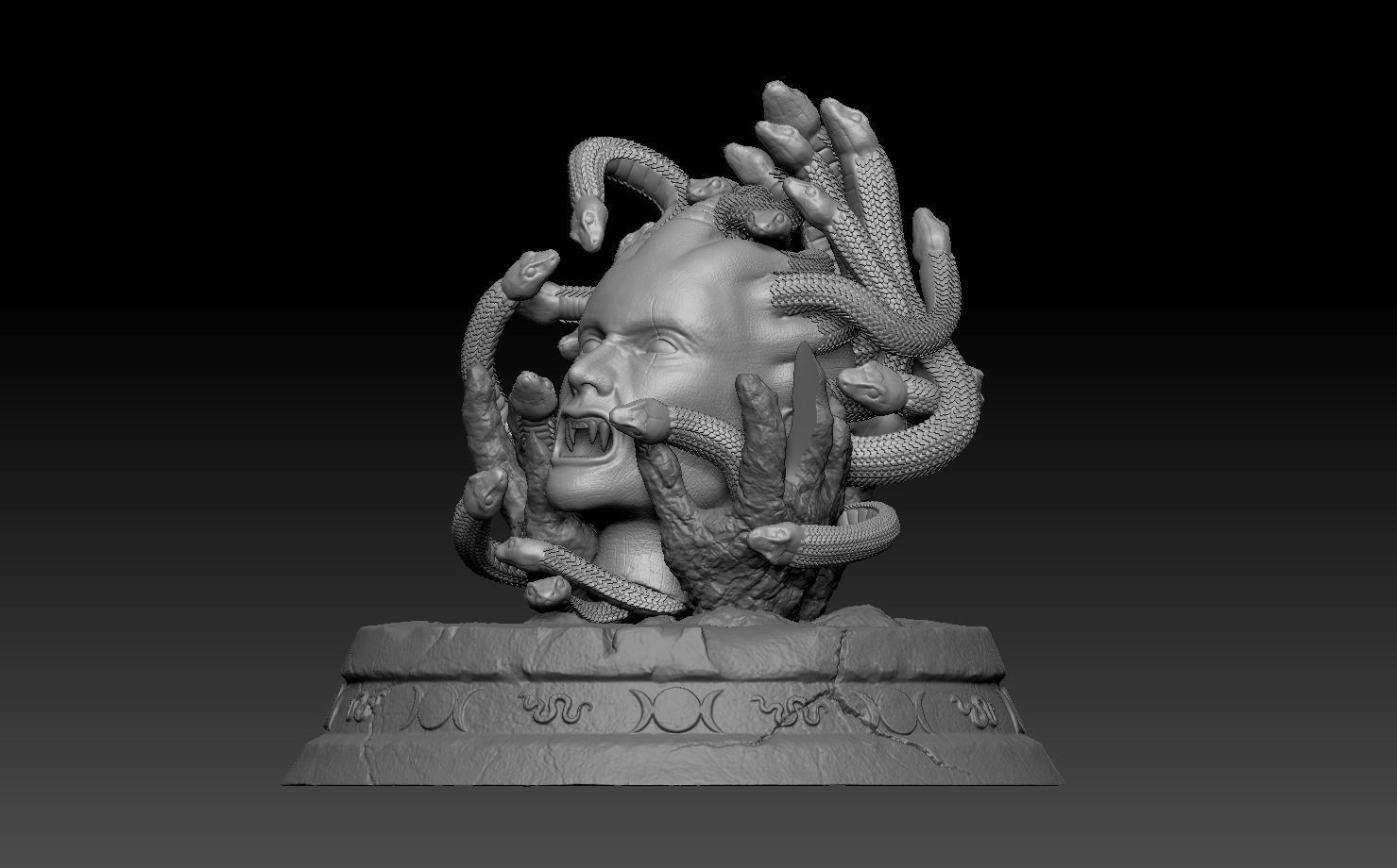 Medusa v2 3D print model_11