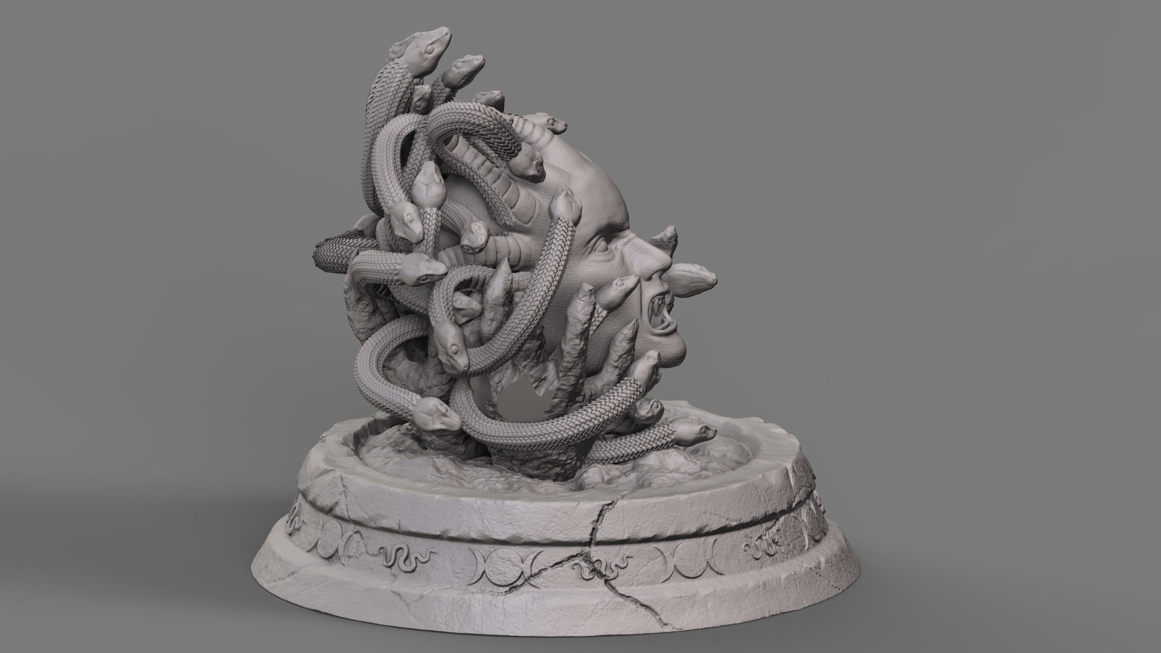Medusa v2 3D print model_3