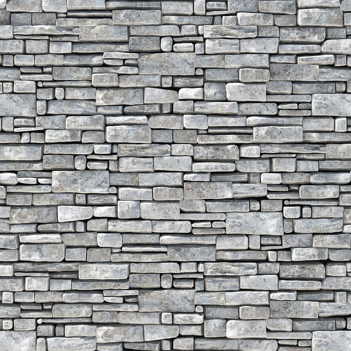 Wall stone clincer rock decor n2 3D model_3