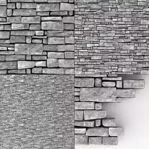 Wall stone clincer rock decor n2