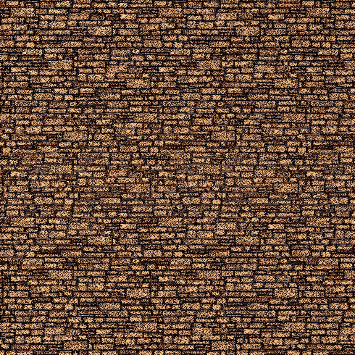 Wall stone clincer rock decor n2 3D model_11