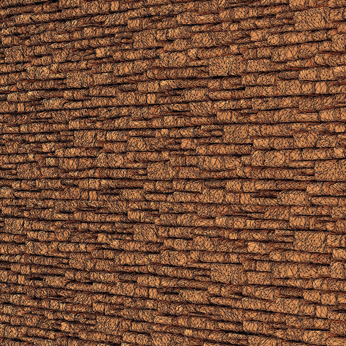 Wall stone clincer rock decor n2 3D model_17