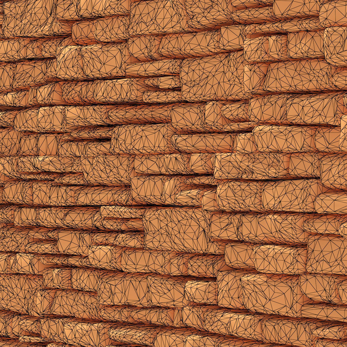 Wall stone clincer rock decor n2 3D model_14