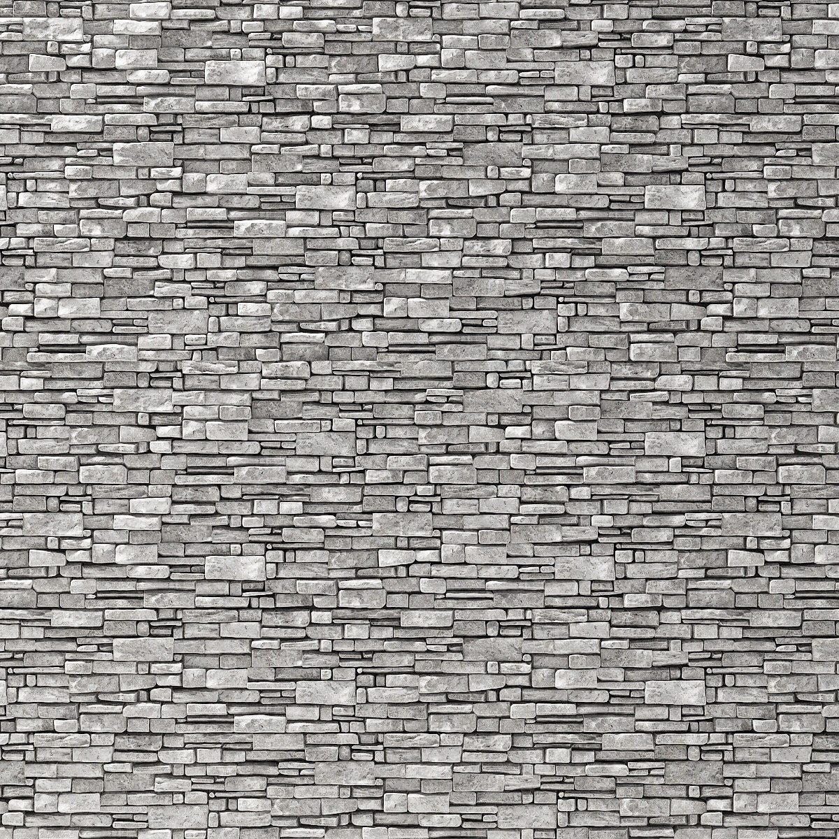 Wall stone clincer rock decor n2 3D model_1