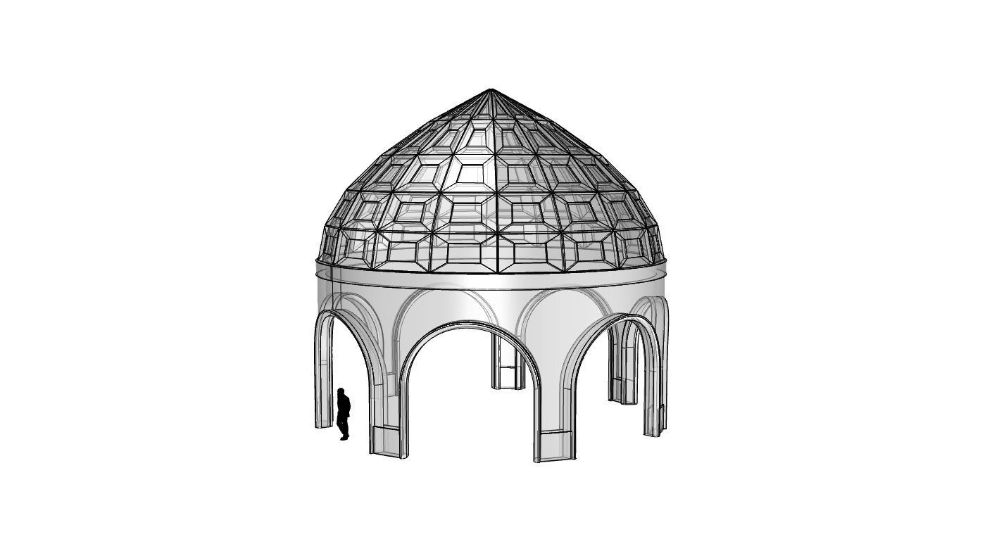 Dome Temple v2 3D model_56