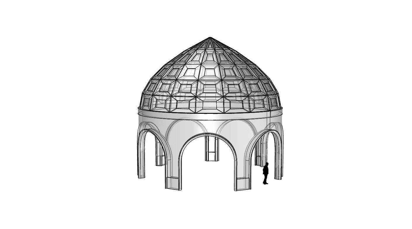 Dome Temple v2 3D model_53