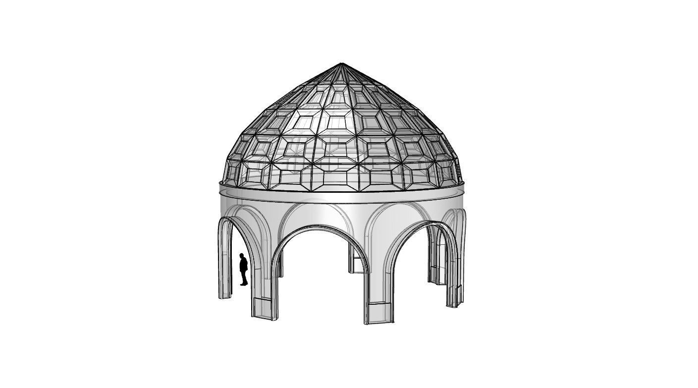 Dome Temple v2 3D model_60