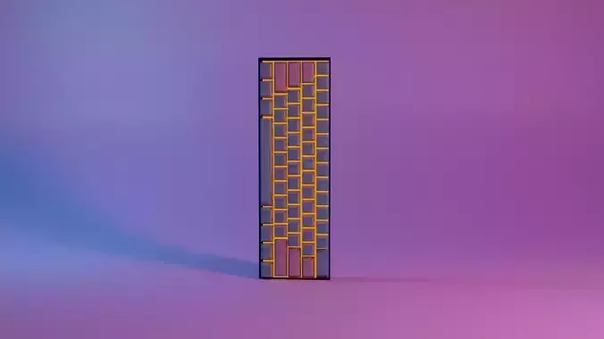 mechanical keyboard  Free 3D model