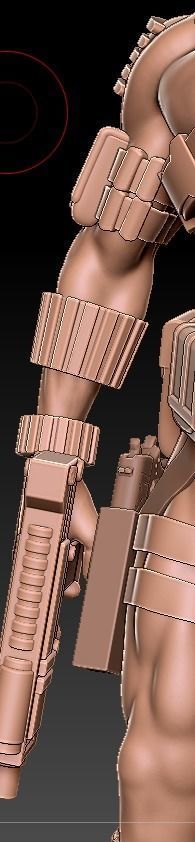 GI Joe Snake Eyes 3D print model_5