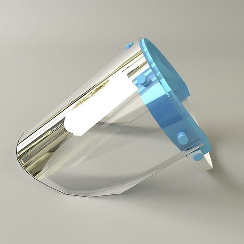 Face Shield 3D model