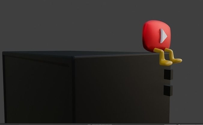Youtube Toy 3D print model
