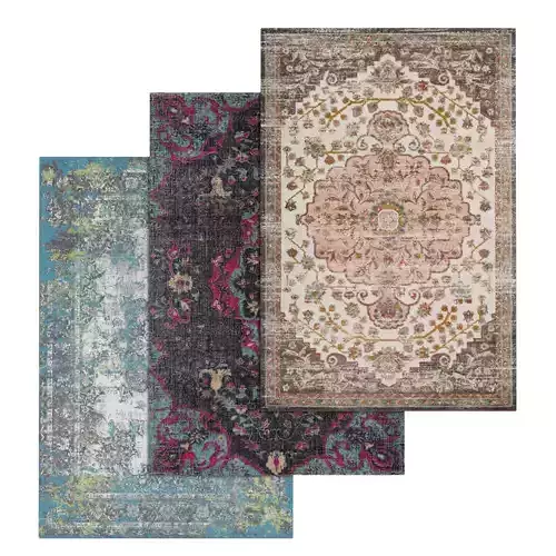 Rug Set 801 3D model
