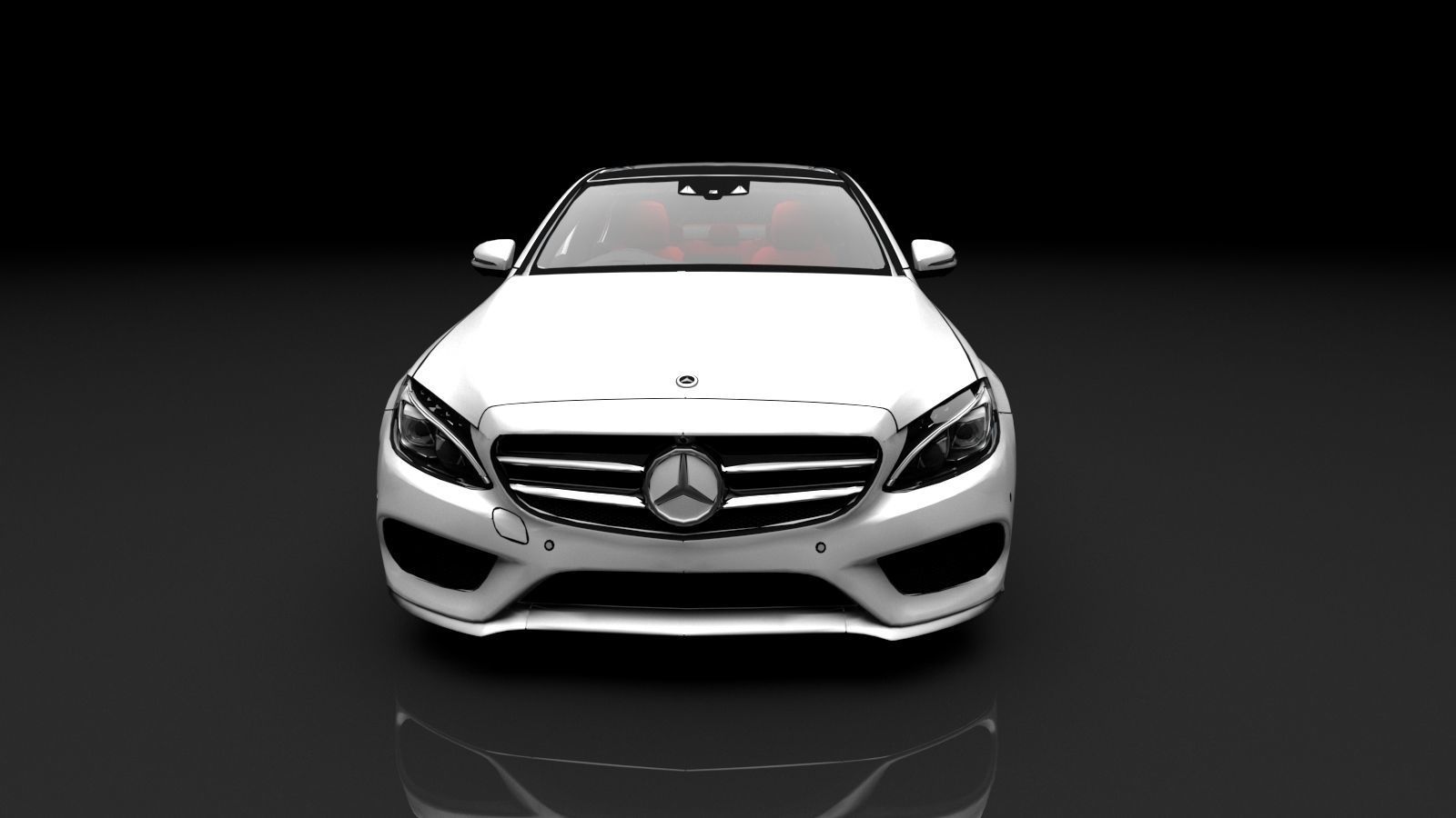 Mercedes C Class Premium Sedan 3D model_3