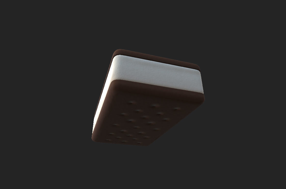 Ice Cream Sandwich 3D model_10