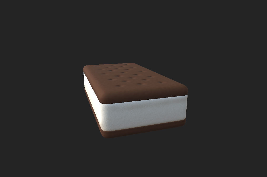 Ice Cream Sandwich 3D model_9