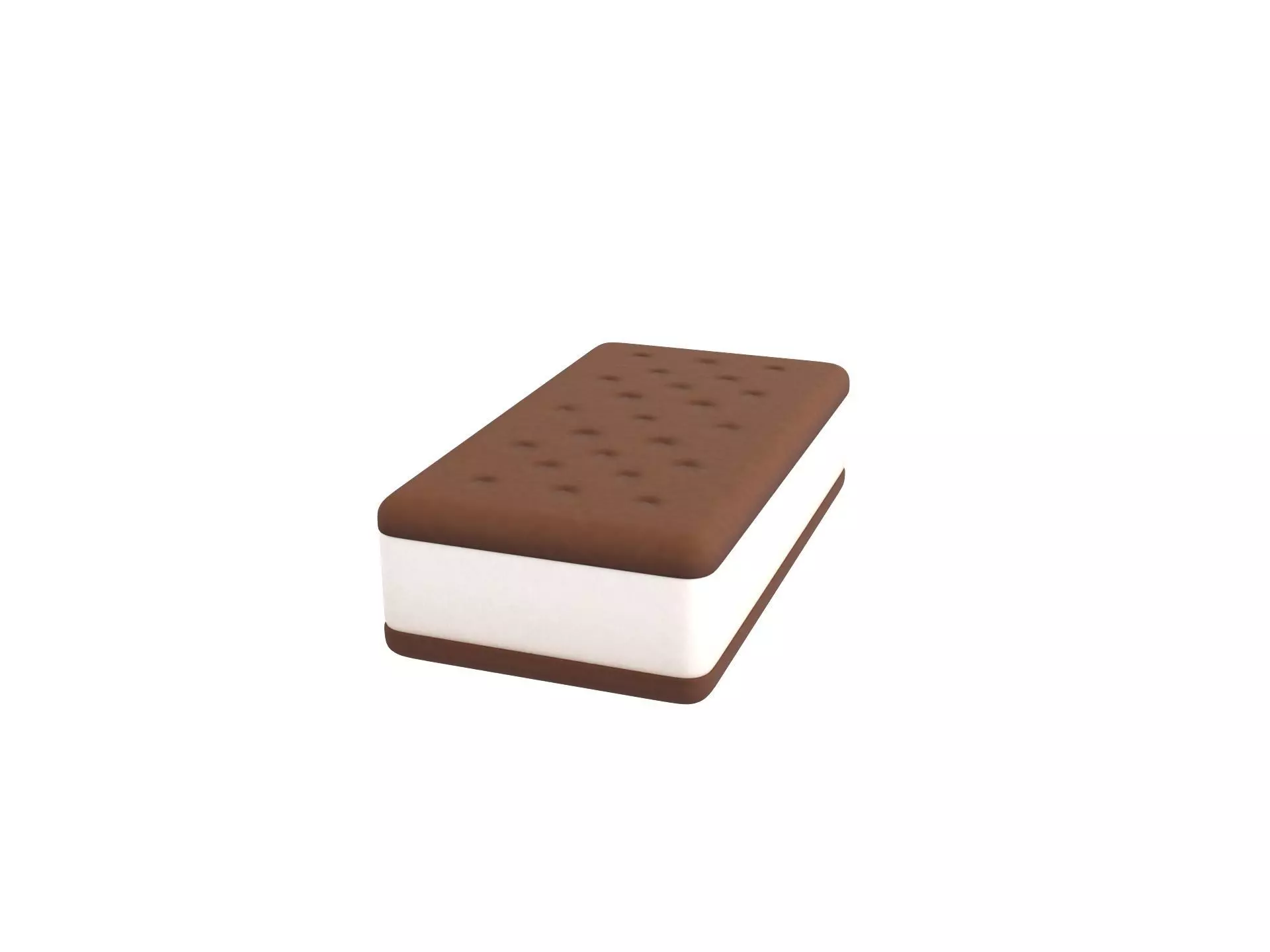 Ice Cream Sandwich 3D model_0