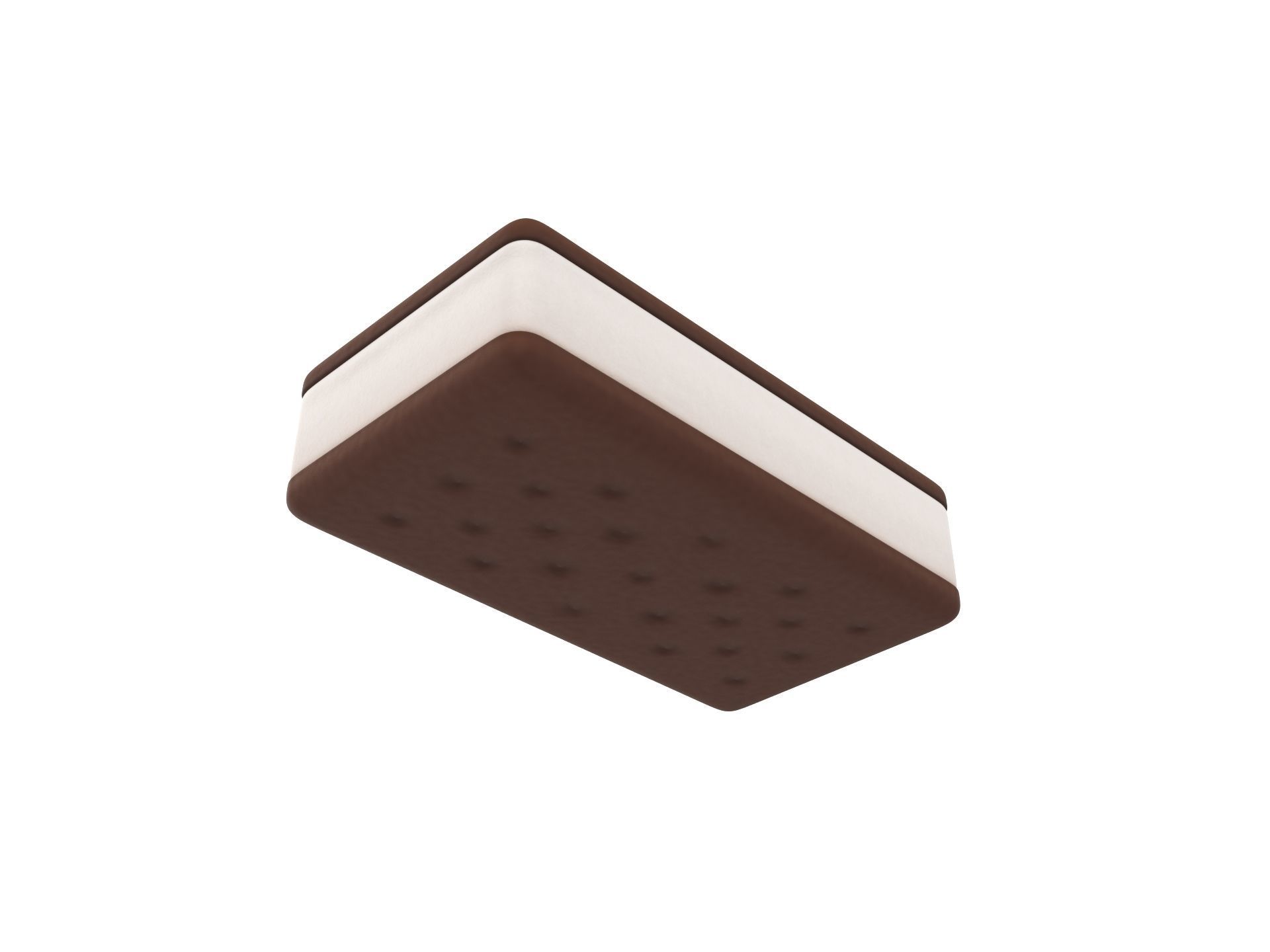 Ice Cream Sandwich 3D model_4