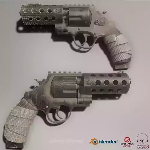 Revolver Old and Dirt