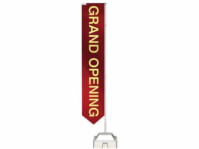 Banner flag 3D model