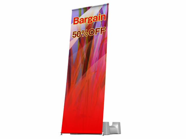 Roll banner 3D model_1