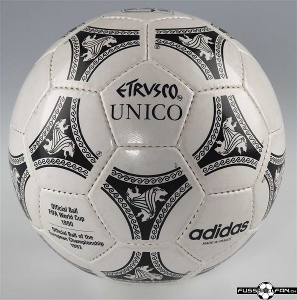 1990 World Cup Etrusco Unico Ball Low-poly 3D model_7