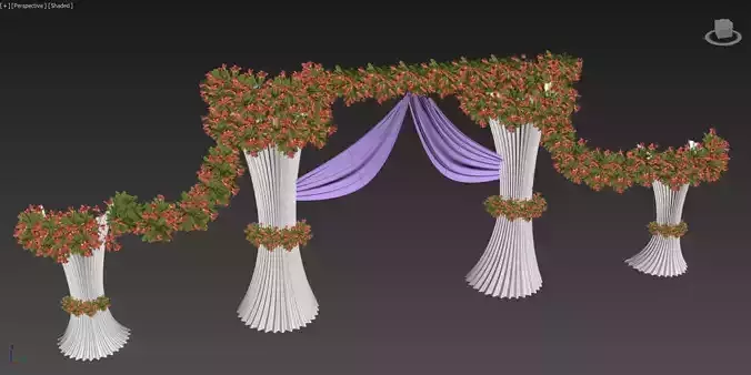 wedding design  Free 3D model