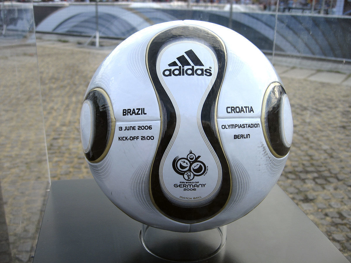 2006 World Cup Germanys Ball Teamgeist Low-poly 3D model_1