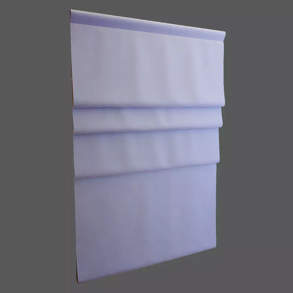 Blue Day Cloth Free 3D model_0