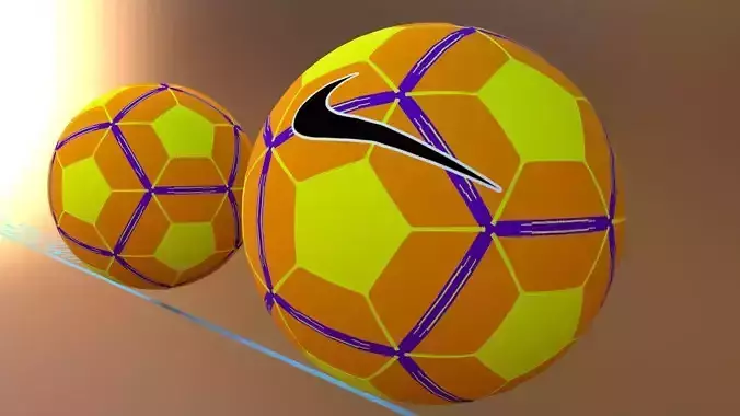 2015 Premier League Ordem Ball  Low-poly 3D model