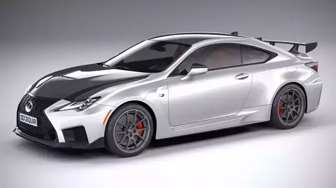 Lexus RC-F Track Edition 2020 3D model