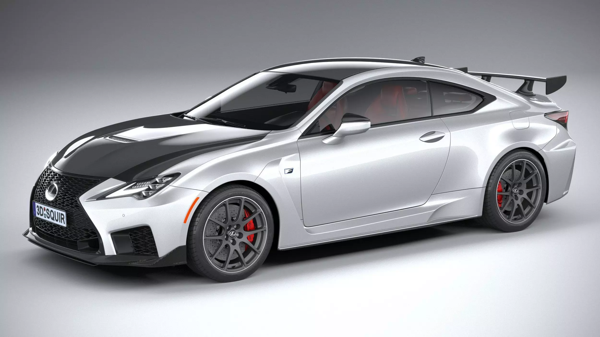 Lexus RC-F Track Edition 2020 3D model_0