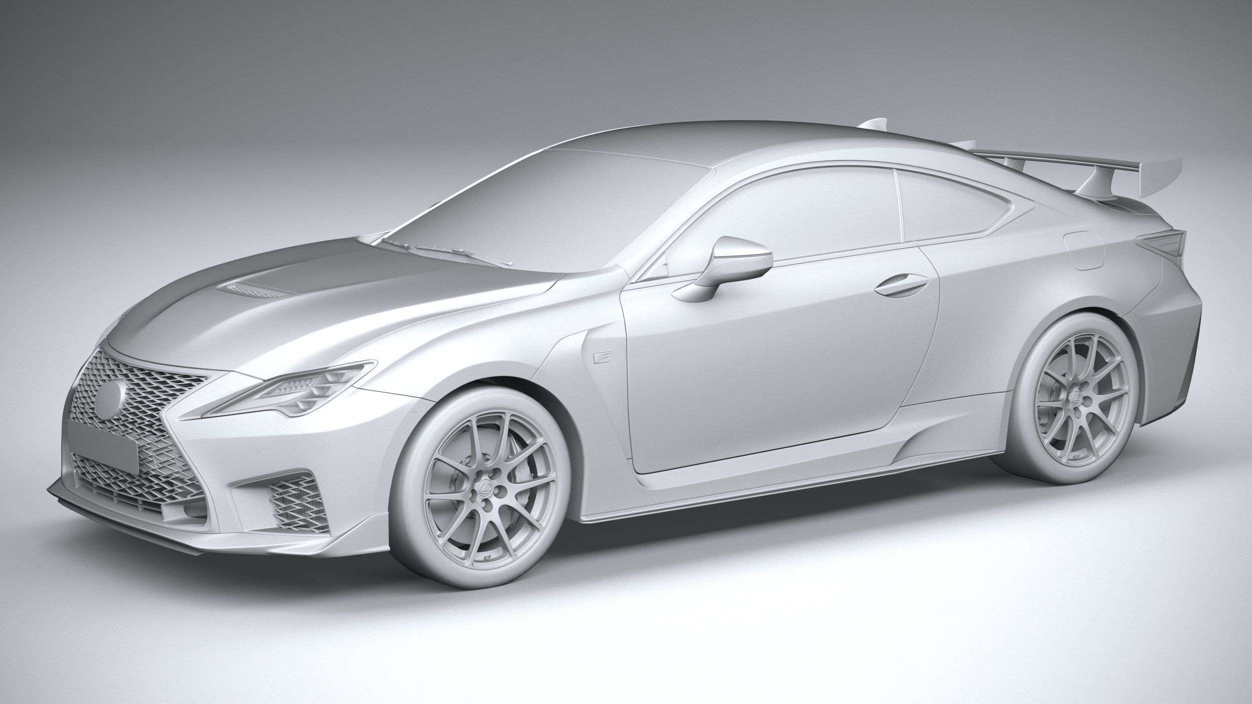 Lexus RC-F Track Edition 2020 3D model_18