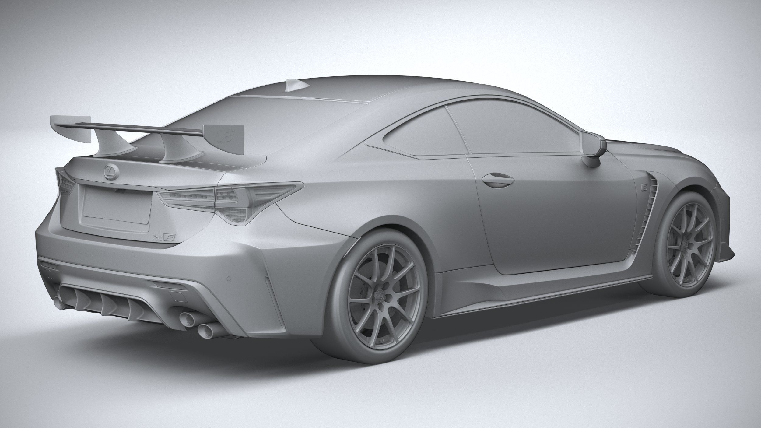 Lexus RC-F Track Edition 2020 3D model_24