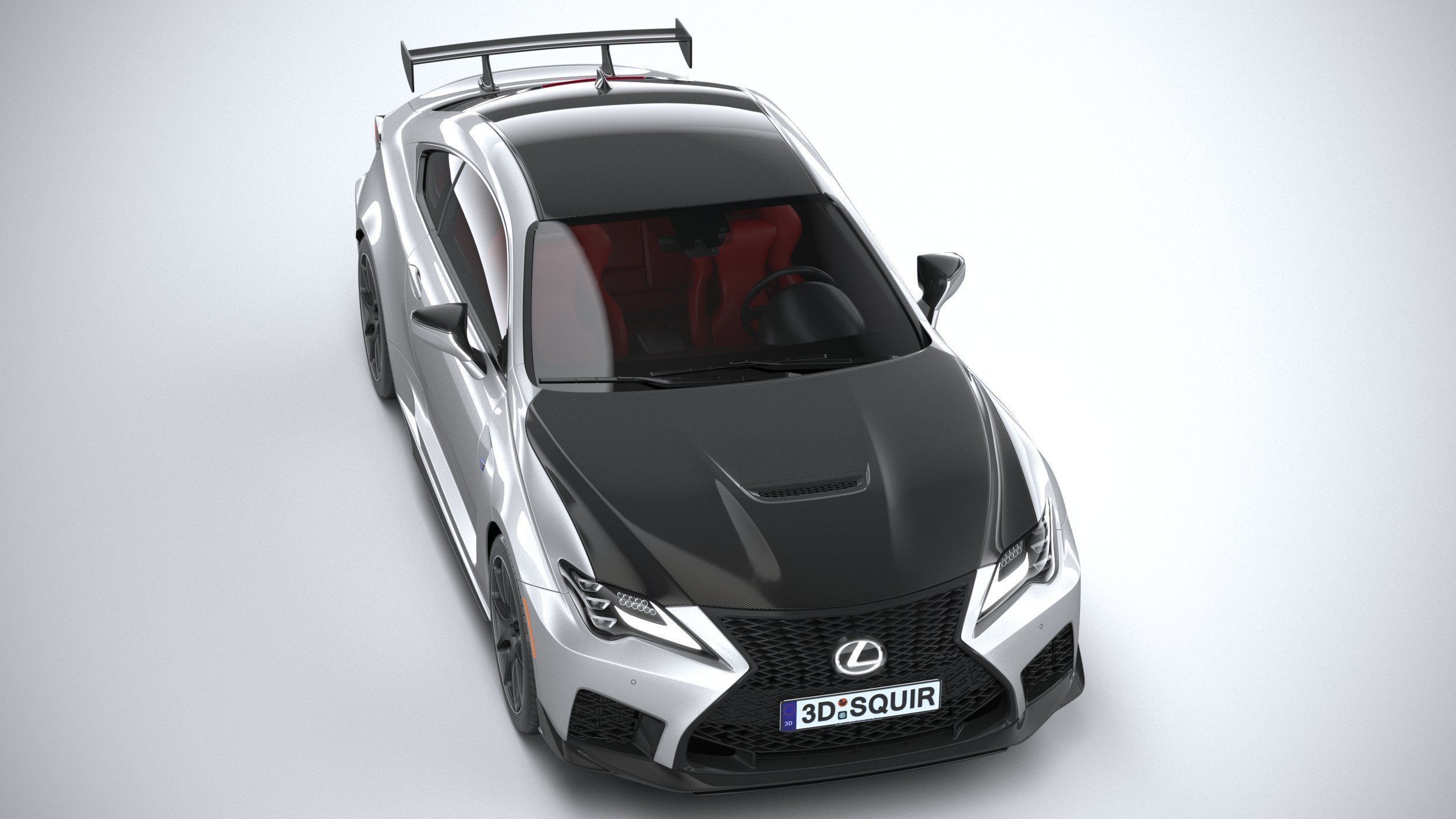 Lexus RC-F Track Edition 2020 3D model_17
