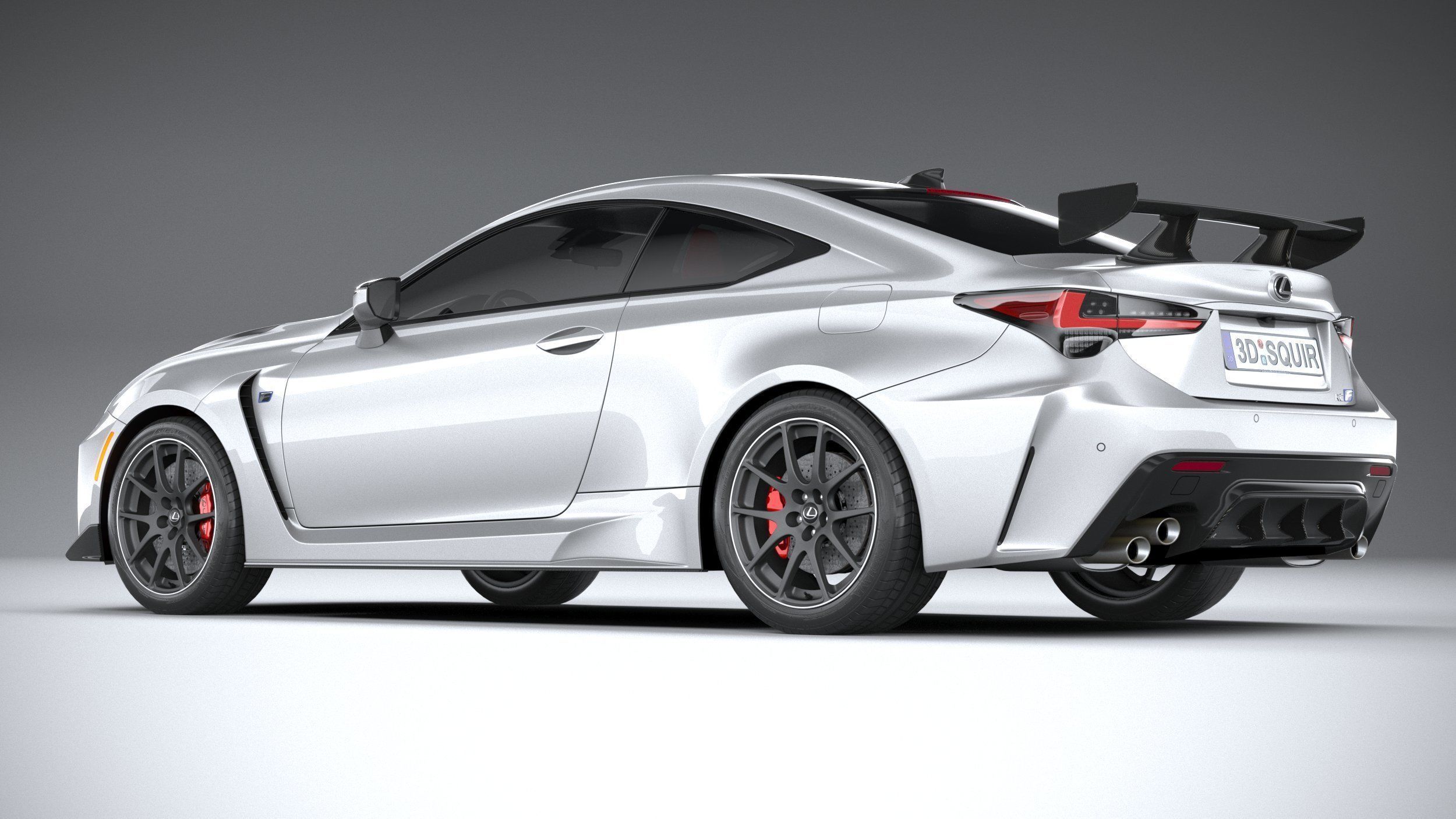 Lexus RC-F Track Edition 2020 3D model_3