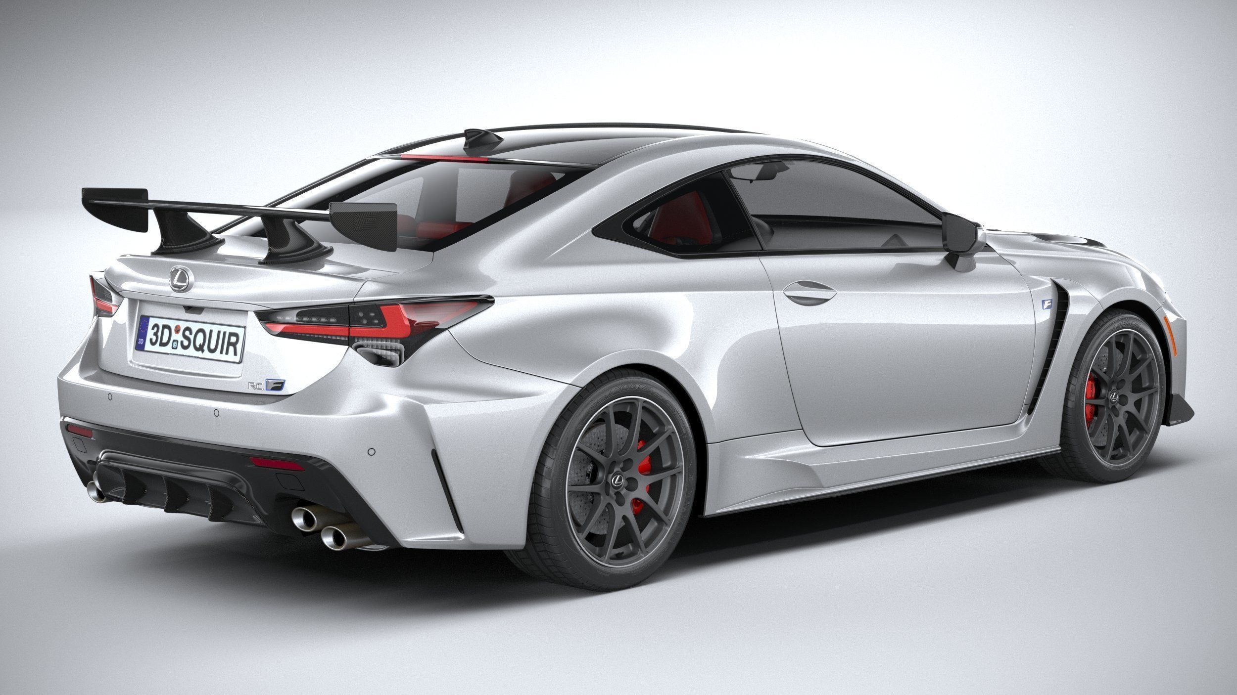Lexus RC-F Track Edition 2020 3D model_12