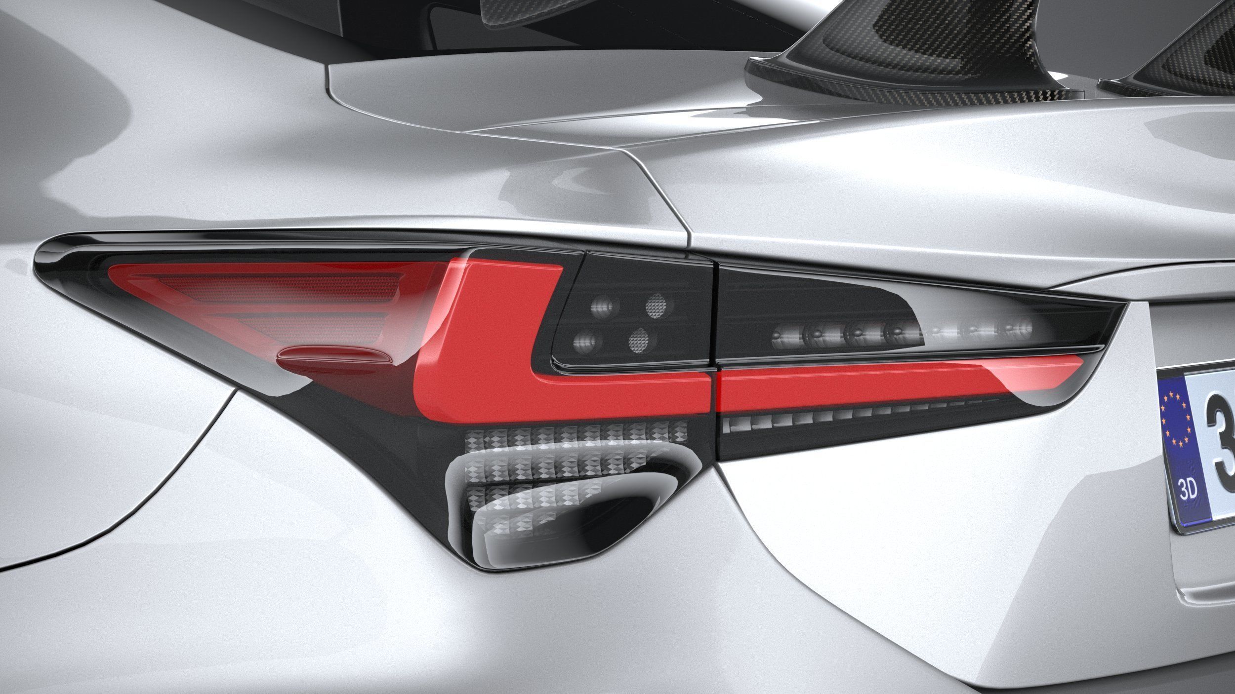 Lexus RC-F Track Edition 2020 3D model_16