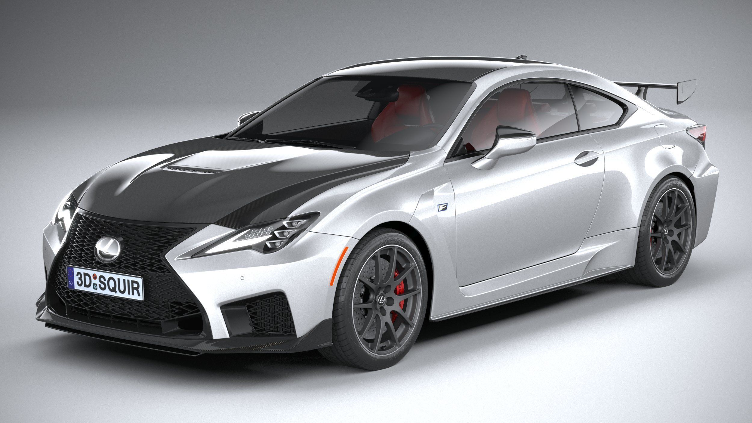 Lexus RC-F Track Edition 2020 3D model_1