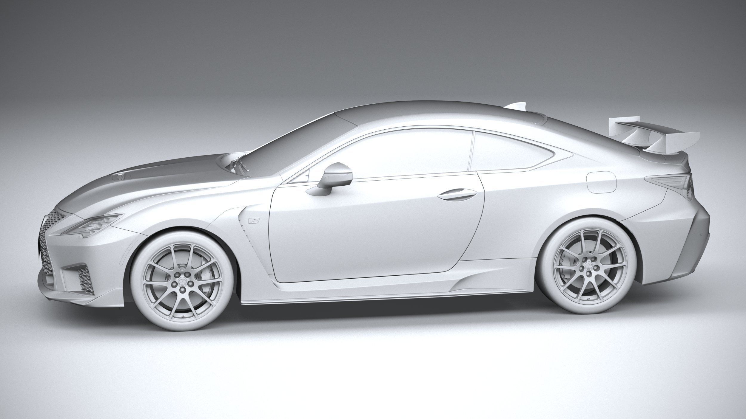 Lexus RC-F Track Edition 2020 3D model_21