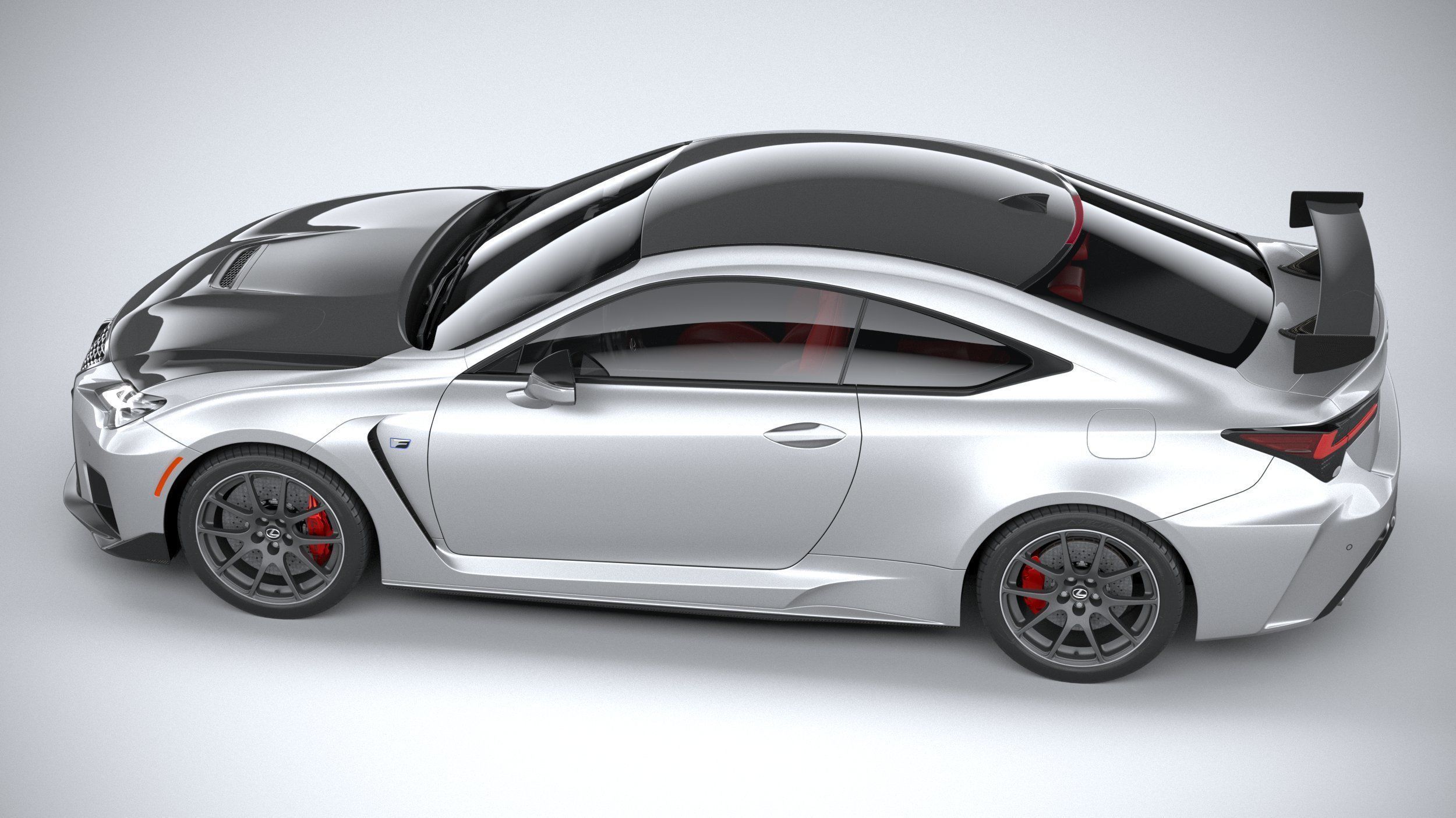 Lexus RC-F Track Edition 2020 3D model_9