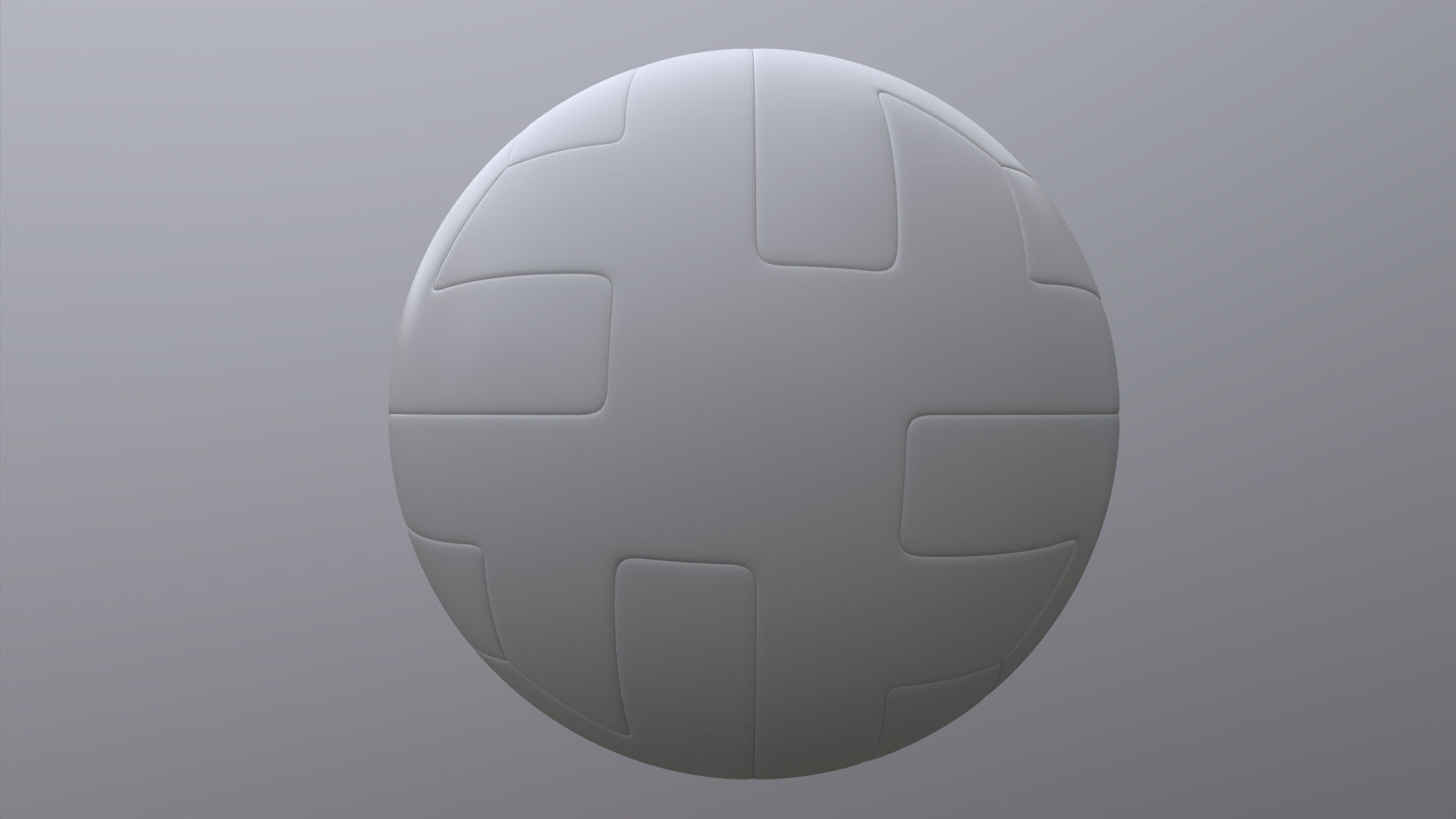 2018 World Cup Russia Telstar 18 Ball Low-poly 3D model_3