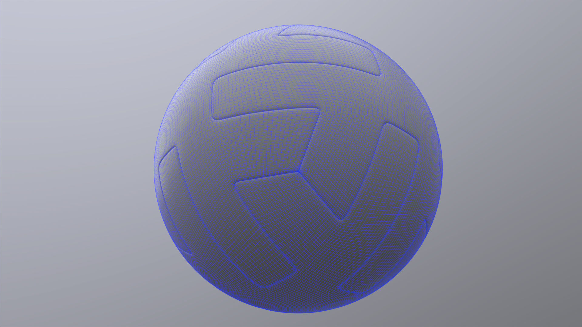2018 World Cup Russia Telstar 18 Ball Low-poly 3D model_1