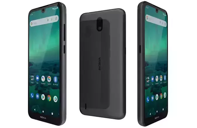 Nokia 1 3 Black 3D model