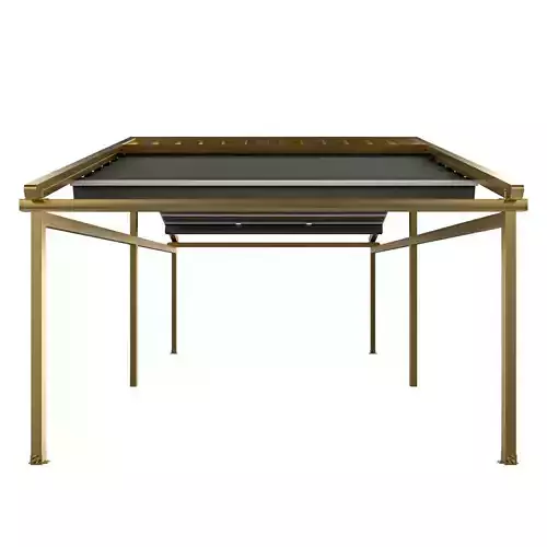 Motorized Pergola 5a brass furniture matte