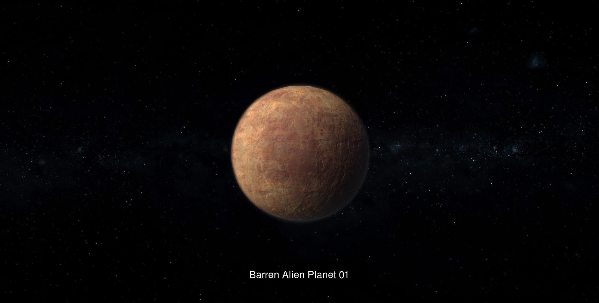 35 Alien Planets Pack 3D Model Collection_25